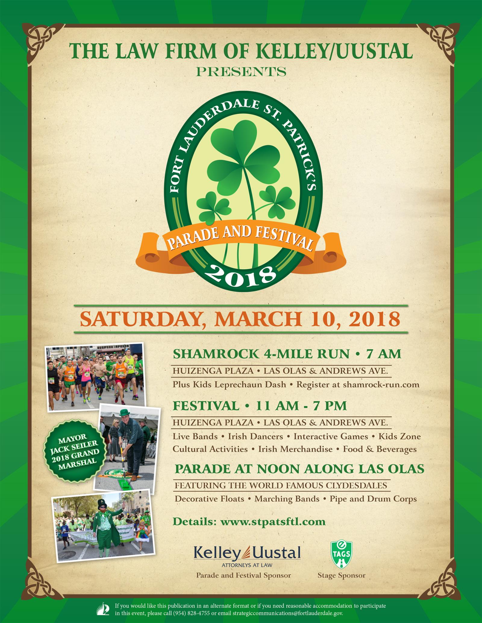 2018 St. Patrick's Parade and Festival