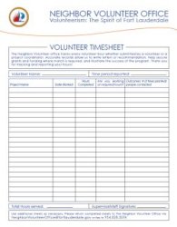 NVO Timesheet