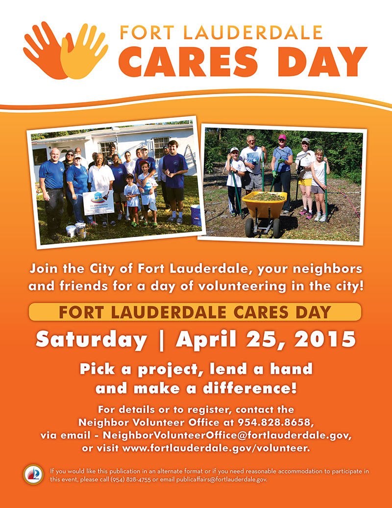 Cares Day Flyer