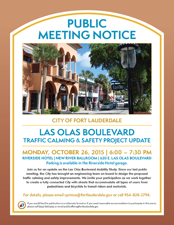  Las Olas Public Meeting Oct. 2015