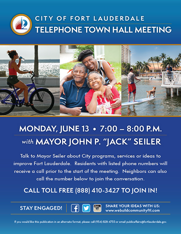 Mayor Seiler Telephone Town Hall Meeting