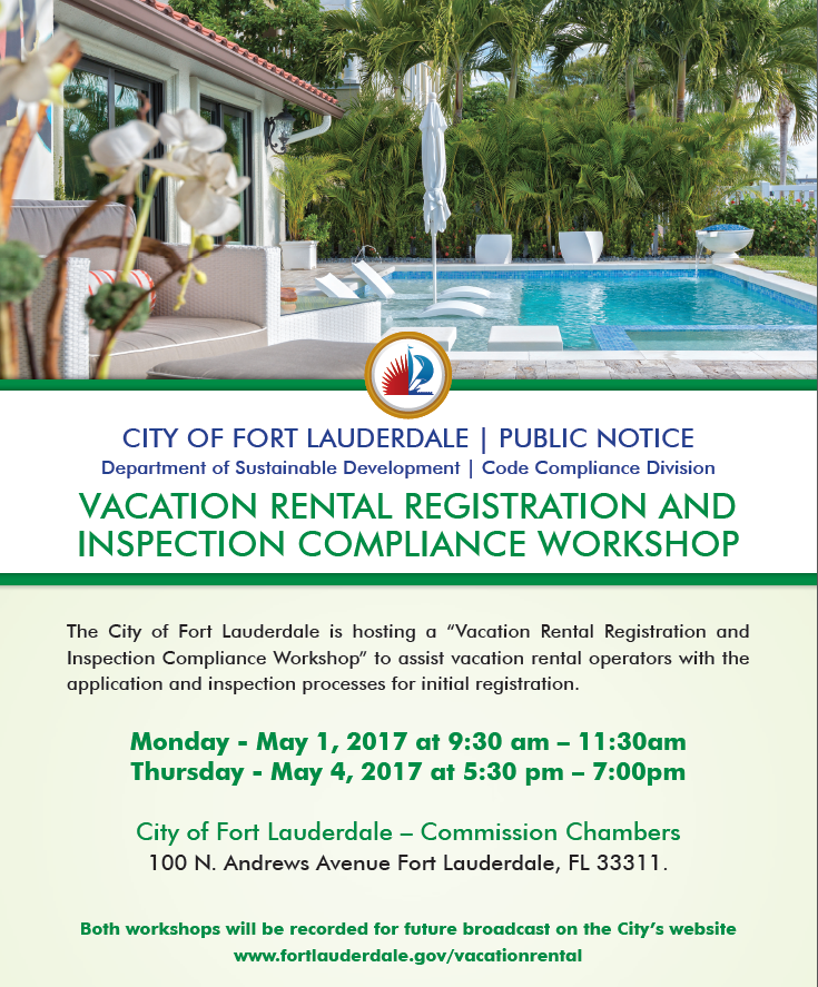 Vacation Rental Workshops