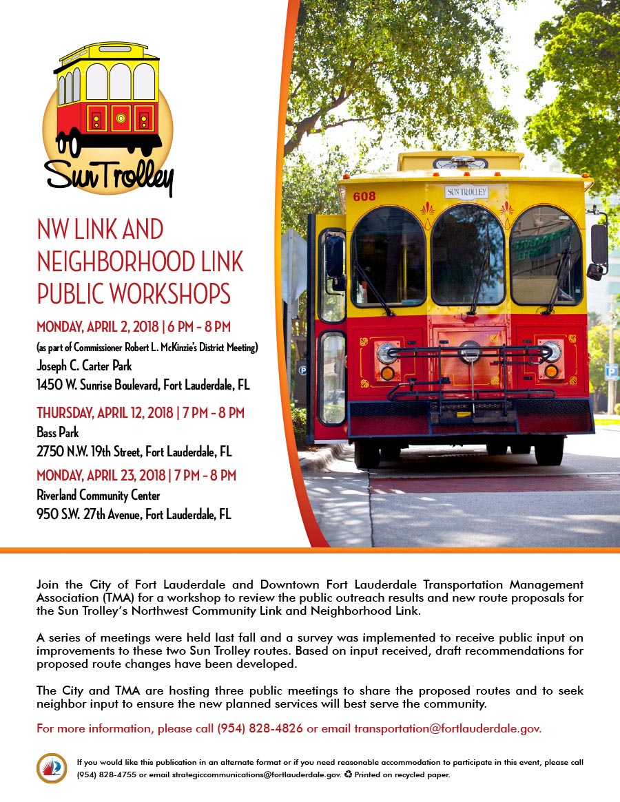 Sun Trolley Workshop Neighborhood Link