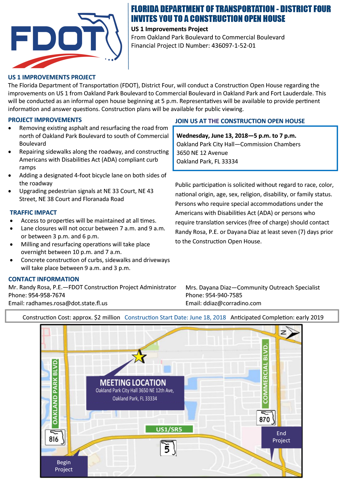 FDOT_US1 Improvements Project