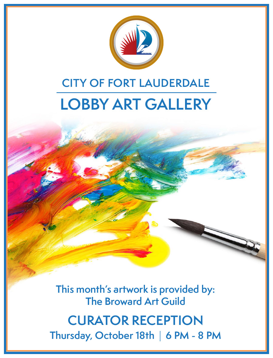 4854 City Hall Art Gallery Broward Art Guild_Flyer-1