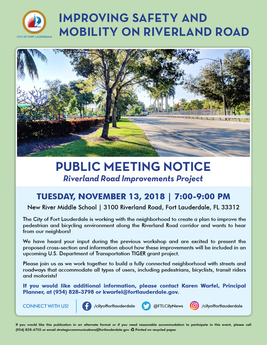 4941 TAM Riverland Road Public Meeting_Nov 2018_WEB