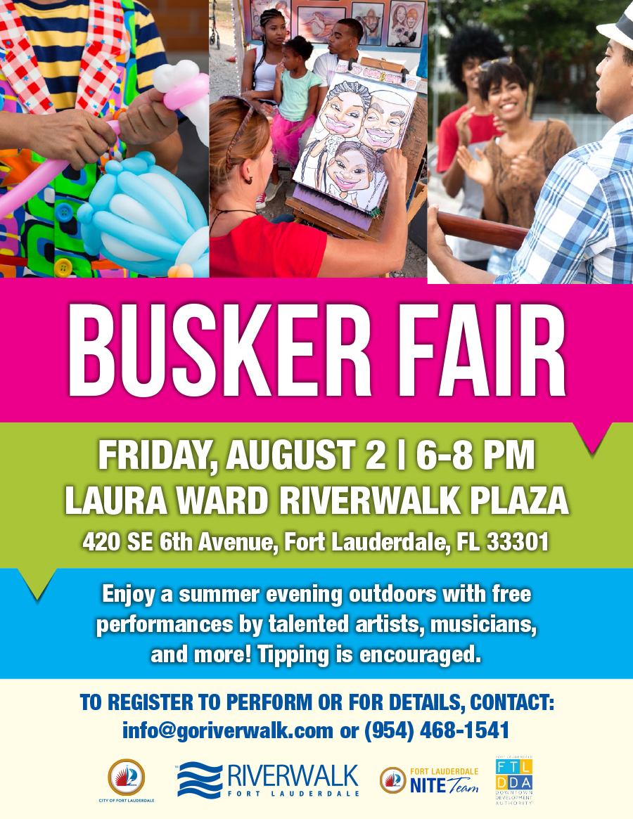 August 2 Busker Fair Laura Ward Riverwalk Plaza_7-30-19