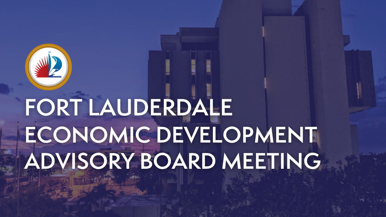 Economic Development Advisory Board Meeting