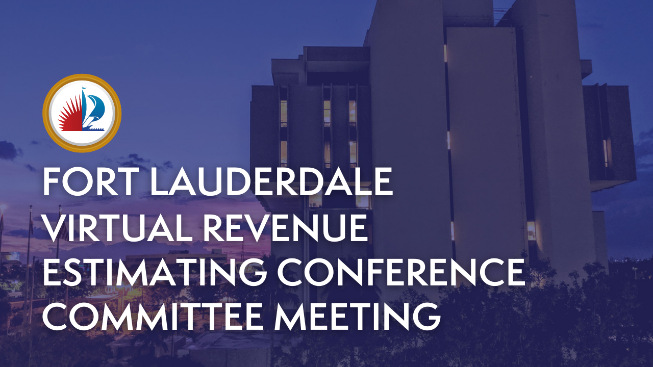 Virtual Revenue Estimating Conference Committee Meeting