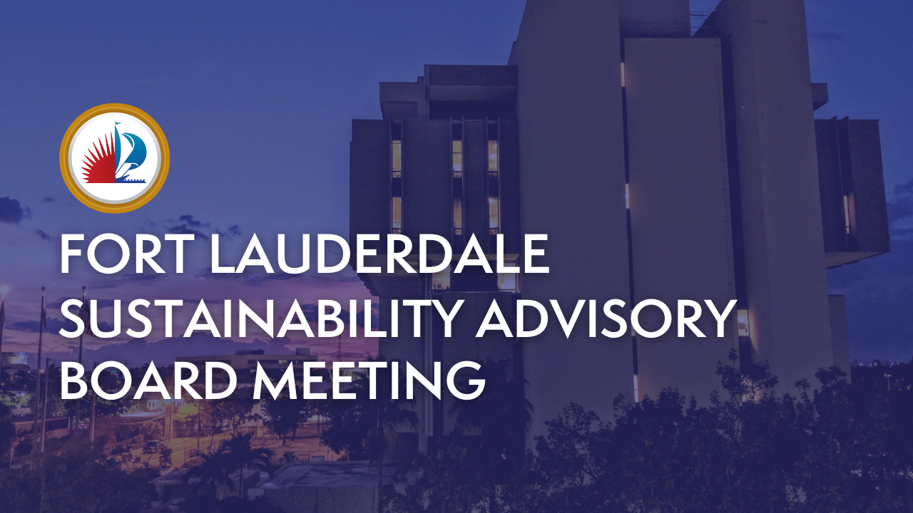 Sustainability Advisory Board Meeting