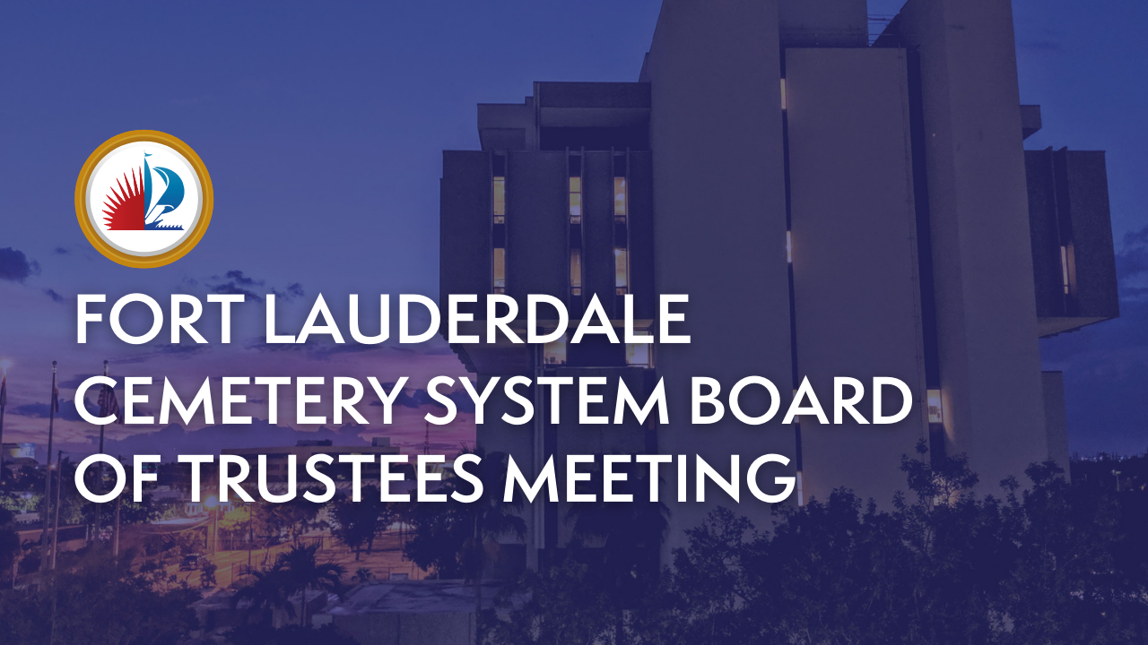 Cemetery System Board of Trustees Meeting