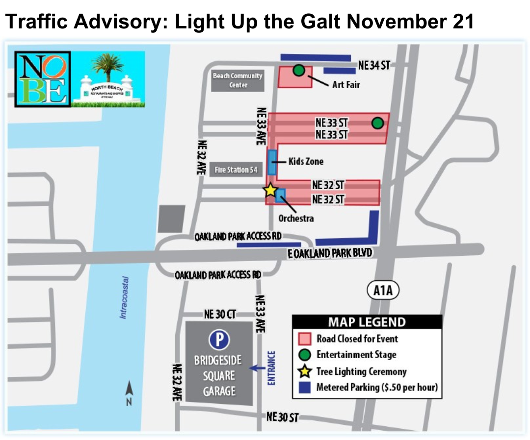 Light Up the Galt Map